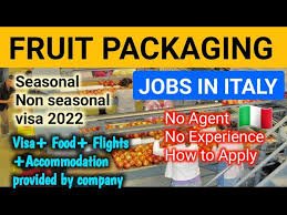 Food Packing Jobs in Italy